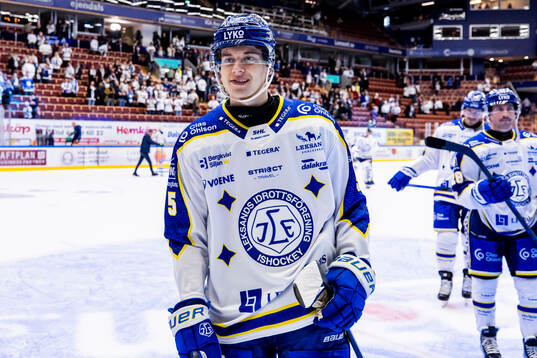 Leksands Andro Kaderli jubel