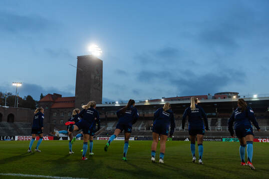 Djurgården värmer upp