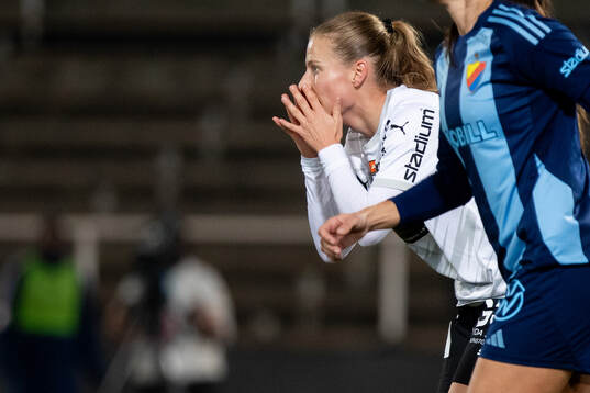 Häckens Anna Anvegård deppar