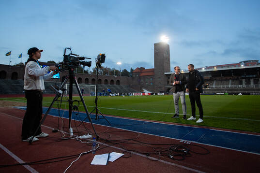 Viaplays Daniel Kristiansson och Pär Lagerström