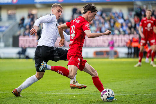 Ulrik Yttergård Jenssen of Rosenborg and Ulrik Mathisen of
