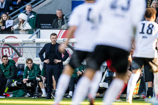 Alfred Johansson, head coach of Rosenborg
