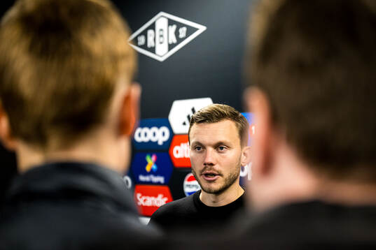 Alfred Johansson, head coach of Rosenborg