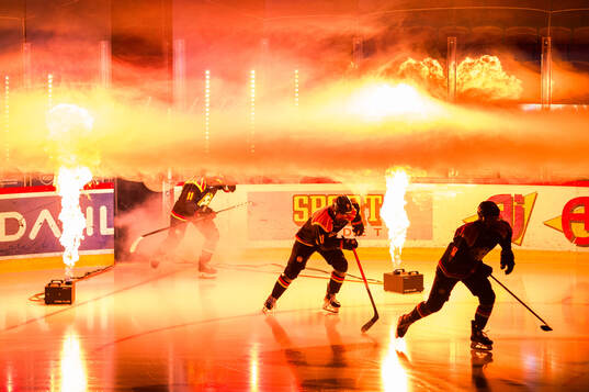 Brynäs Matilda Österman, Anna Brenkle och Maja Ålenius