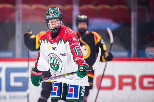 Frölundas Elisa Holopainen deppar