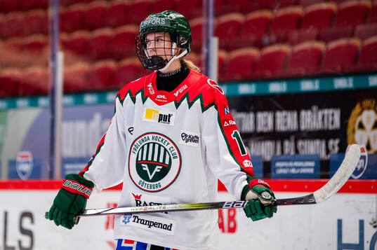 Frölundas Elisa Holopainen deppar