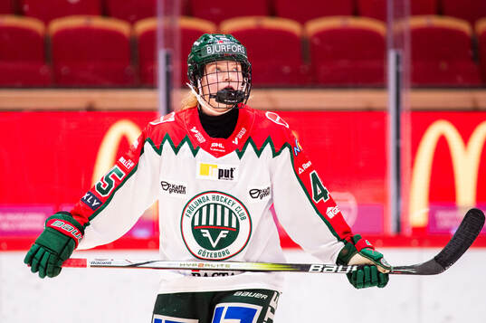 Frölundas Paula Bergström deppar