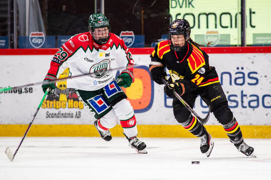 Frölundas Felizia Wikner-Zienkiewicz och Brynäs Sara