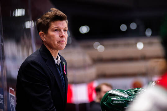 Frölundas tränare Erika Holst