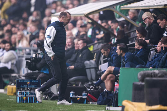 Djurgårdens tränare Kim Bergstrand