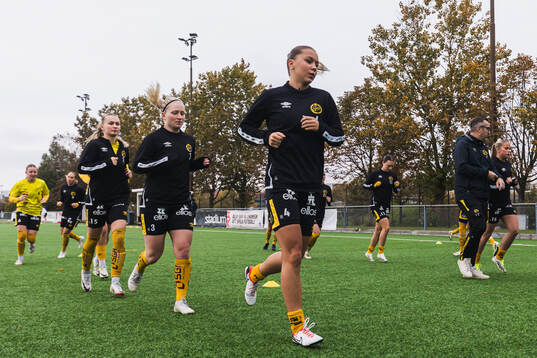 Elfsborgs Alice Broman och Fanny Johansson