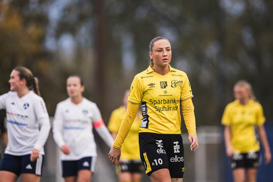 Elfsborgs Stina Jensen deppar