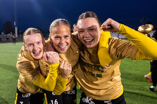 Elfsborgs Elfsborgs Hanna Jiozon, Cornelia Svensson och