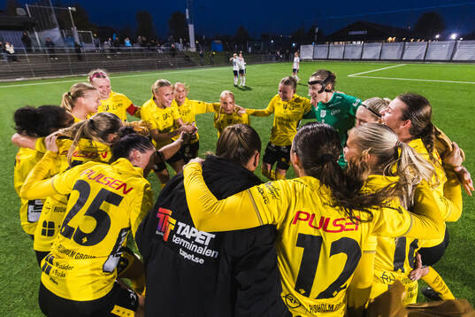 Elfsborgs spelare jublar