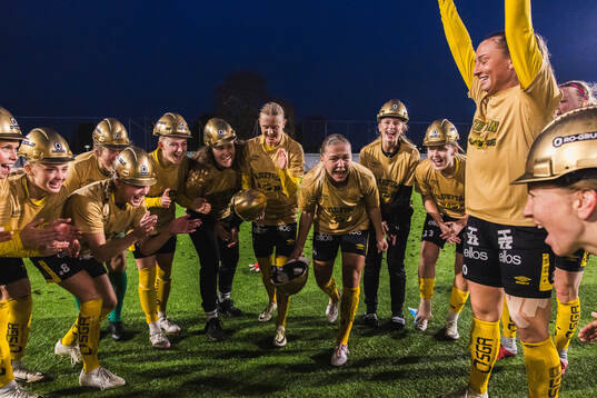 Elfsborgs spelare jublar