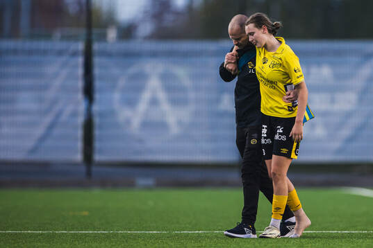Elfsborgs Ellen Nilsson har ont