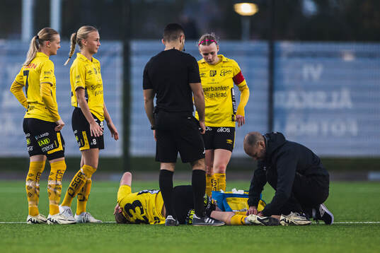 Elfsborgs Ellen Nilsson har ont
