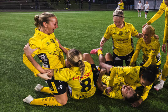 Elfsborgs Cornelia Andersson, Linn Sångberg, Vanessa