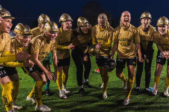 Elfsborgs spelare jublar