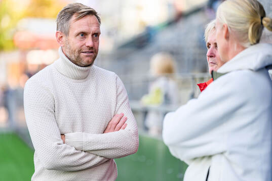 Hammarbys tränare Martin Sjögren