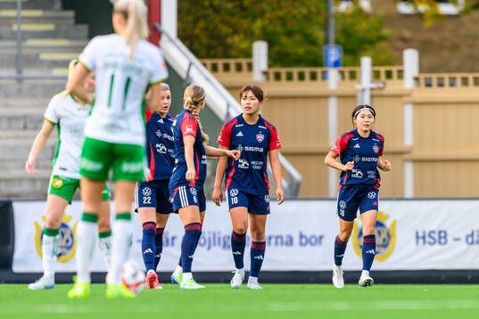 Rosengårds Mai Kadowaki jublar