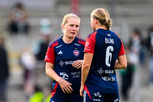 Rosengårds Emilia Larsson och Ria Noora Minerva Öling
