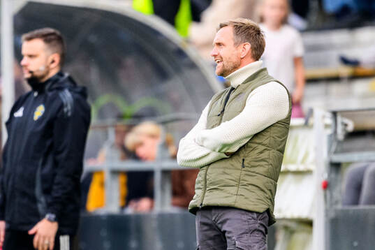 Hammarbys tränare Martin Sjögren