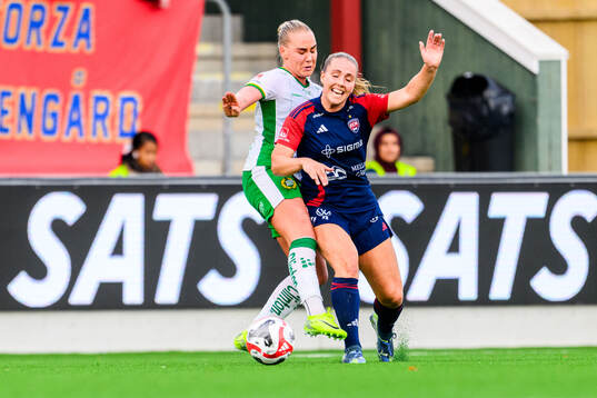 Hammarbys Cathinka Tandberg och Rosengårds Gudrun