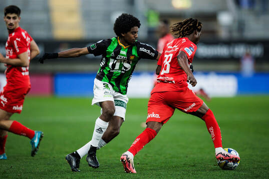 GAIS Harun Ibrahim och Värnamos Frank Junior Adjei