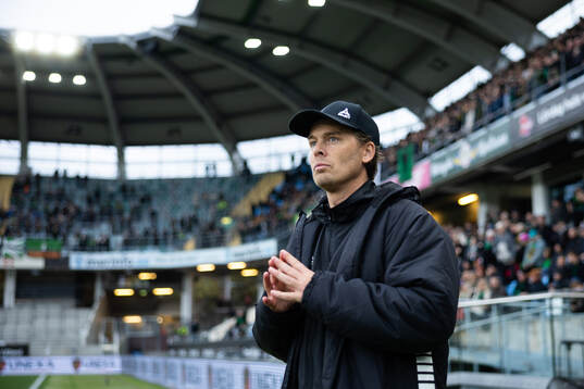 GAIS tränare Fredrik Holmberg