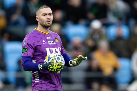 GAIS målvakt Mergim Krasniqi