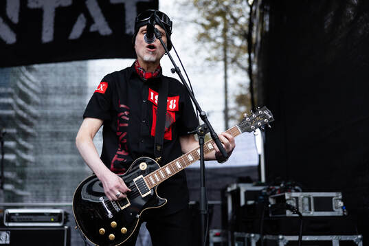 Attentats gitarrist Magnus Rydman