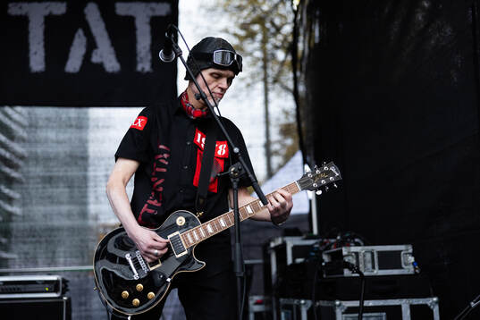 Attentats gitarrist Magnus Rydman