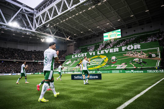 Hammarbys Jusef Erabi och Fredrik Hammar