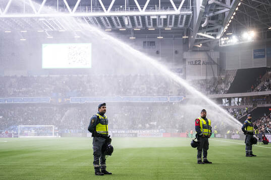 Ordningsvakter i halvtid