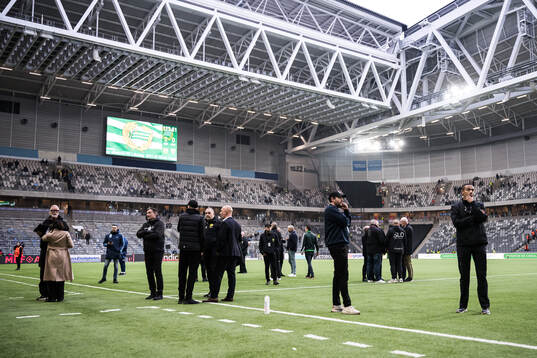 Representanter från Djurgården och Hammarby