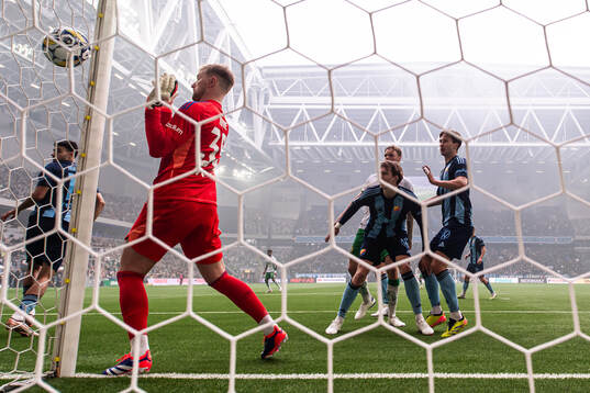 Djurgårdens målvakt Jacob Rinne