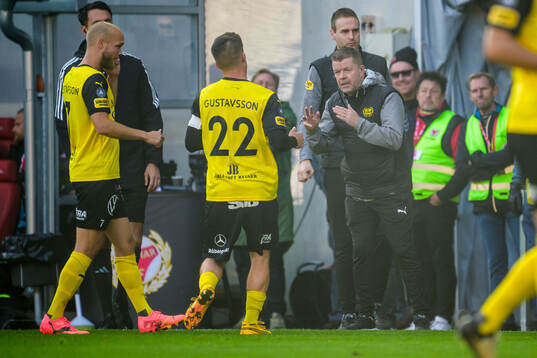 Mjällbys tränare Anders Torstensson