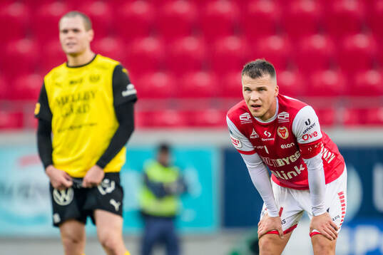 Kalmars Simon Skrabb deppar