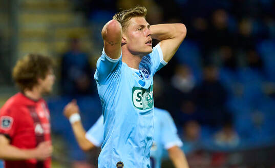 HADERSLEV, DENMARK - OCTOBER 20: Lukas Björklund of