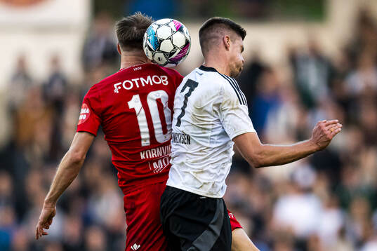 Emil Kornvig of Brann and Markus Henriksen of Rosenborg
