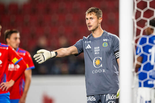GIF Sundsvalls målvakt Jonas Olsson