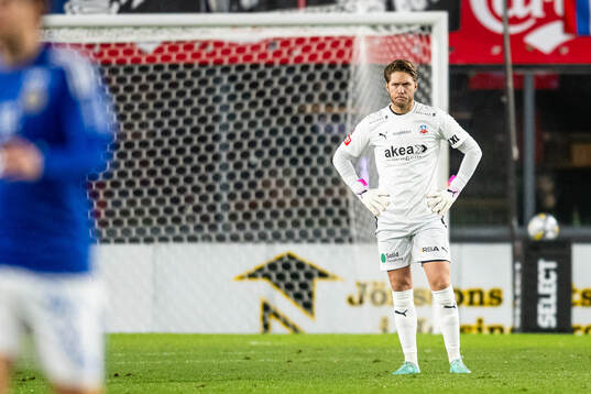 Helsingborgs målvakt Kalle Joelsson