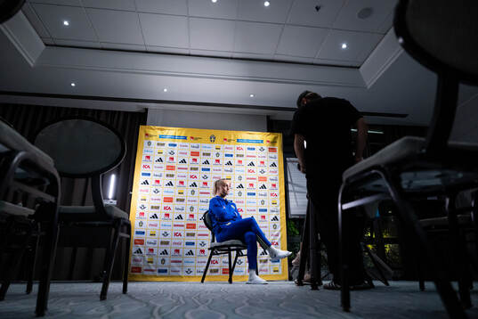 Hanna Bennison of the Swedish women's national football