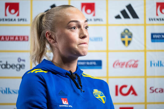 Hanna Bennison of the Swedish women's national football