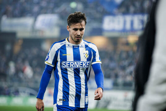 IFK Göteborgs Anders Trondsen deppar