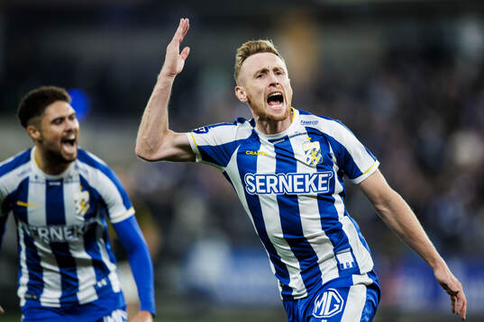 IFK Göteborgs Sebastian Ohlsson jublar
