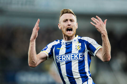 IFK Göteborgs Sebastian Ohlsson jublar