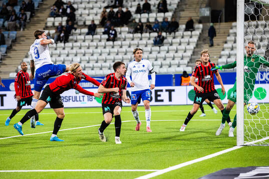 IFK Norrköpings Arnor Traustason jublar
