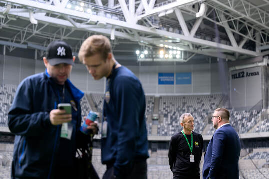 Hammarbys säkerhetsansvarige Göran Rickmer